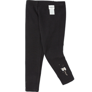 【商场同款】巴拉巴拉女童长裤加绒新款儿童秋冬装裤子小童打底裤