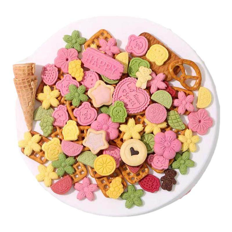烘焙蛋糕甜品装饰花朵饼干插摆件
