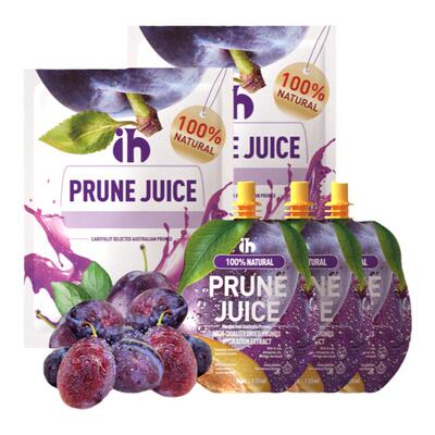 IH西梅汁澳洲进口原汁膳食纤维130ml*3袋/包*10 赠2小包