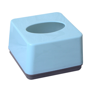 4个免费打印LOGO 正方形小号塑料抽纸盒商用餐巾纸盒子定制广告