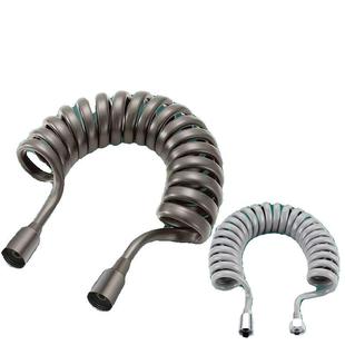 4分马桶喷枪伸缩2米/3米/5米软管弹簧妇洗器进水管电话线淋洒软管