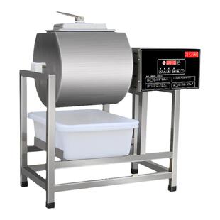 鸿艺腌制机商用真空滚筒腌肉机炸鸡店滚揉机腌料机小型全自动搅拌