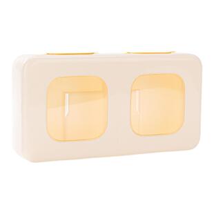 保鲜膜套收纳盒厨房壁挂式保鲜袋罩盒子墙上免打孔过滤网抽取盒