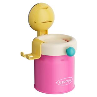 诺室吸盘牙刷置物架漱口杯卫生间家用挂壁式免打孔磁吸洗漱杯杯架