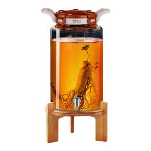 泡酒专用酒瓶玻璃容器高档加厚高端密封酒坛酒罐10斤长期存药酒桶