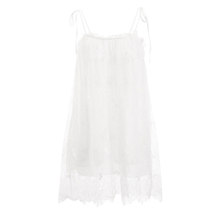性感睡裙女夏季甜美可爱日系公主风宫廷薄款宽松少女蕾丝吊带睡衣