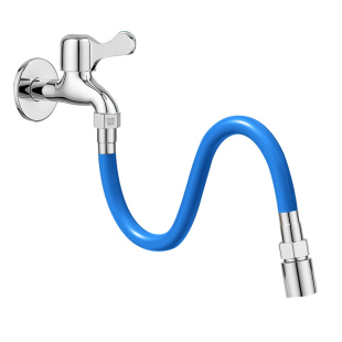 万向不锈钢波纹水管延长管接水龙头软管延伸器加长连接可弯曲定型