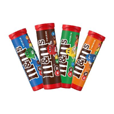 M＆M’S牛奶巧克力30.6g*4筒