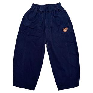 右欧儿童纯棉休闲运动裤男童春秋季百搭长裤宝宝2026新款春装裤子