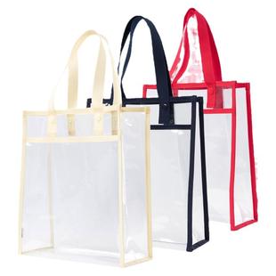 【零金属】得力透明补习袋手提拎书袋高考专用透明袋文件袋手提袋画画美术袋学生文件收纳袋补习班包连中三元