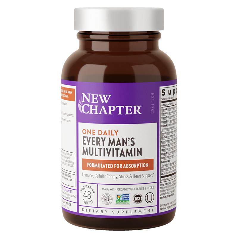 【专享】Newchapter新章有机男士复合维生素男性综合营养矿物质