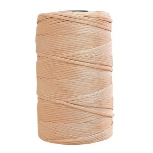 半斤装丝光编带冰丝线一团钩帽子空心中粗毛线装钩坐垫手工编织