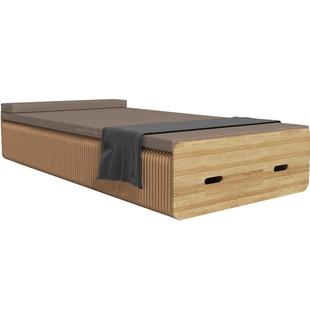 十八纸折叠床午休单人多功能沙发床两用办公家用小户型隐藏床成人