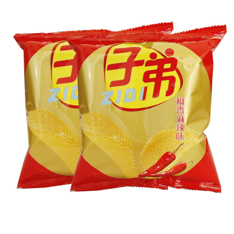 云南特产子弟薯片30g大包整箱土豆片休闲香脆麻辣营养膨化零食