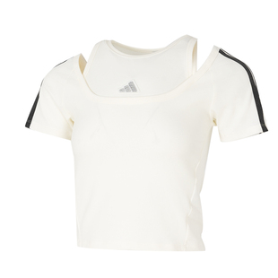 茵特丨Adidas阿迪达斯短款短袖半身裙套装女款2026夏季T恤衫短裙