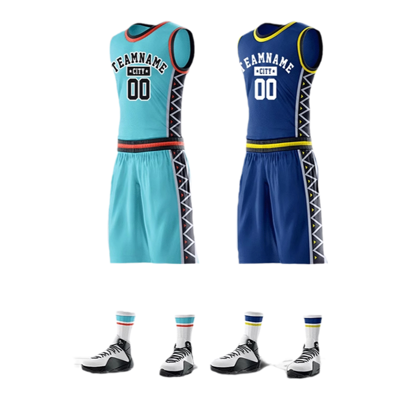 篮客2024新款 全明星复古篮球服套装男定制比赛队服订制训练服