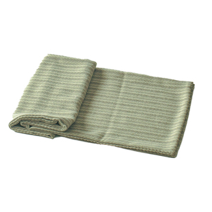 慕布卡MOBUKIA棉麻桌旗茶席茶旗柜旗床旗桌布双面大地色格子定制