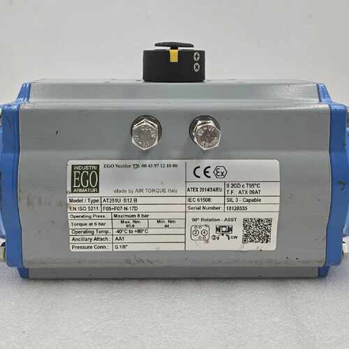 EGO AT251U S12B PNEUMATIC ACTUATOR PUMP MODULE [FAST SHIPPIN