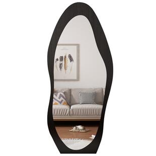 全身镜落地镜家用女生卧室穿衣镜高级感网红异形试衣镜挂墙大镜子