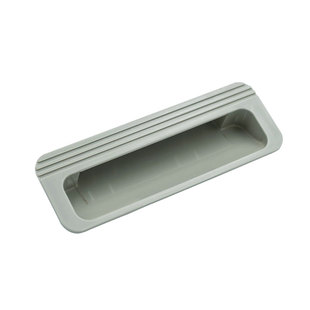 铁皮文件柜配件拉手资料柜内嵌扣手塑料把手钢制更衣柜抽屉拉手