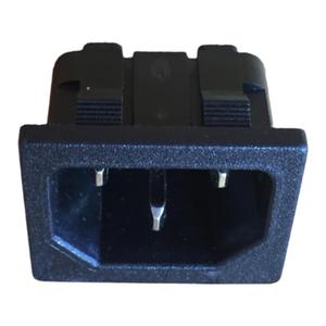 插头插座 台湾捷笙JEC AC交流电源三插座 卡式品字三插座JR-101SG