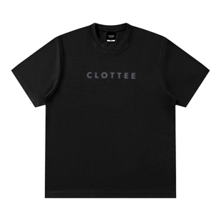 CLOTTEE by CLOT情侣装夏季莫代尔logo印花短袖T恤男宽松潮流半袖