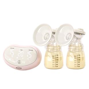 鹿呗呗双边电动吸奶器按摩吸乳母乳全自动免手扶挤奶器吸乳器静音