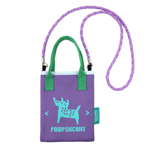 花间公主原创爪爪系列飞织手机包轻便出游多巴胺斜挎包男女小包