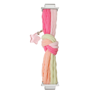 【马卡龙星坠表带】适用小天才表带z11/z10/n3/z6pro弹力吊坠d2/z9/z8/u5/z7s学生智能电话q3/q1a替换手腕带