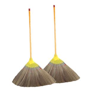 洁飞芒草扫把扫地扫帚高粱苗笤帚扫把家用学校工厂地板清洁凤尾草