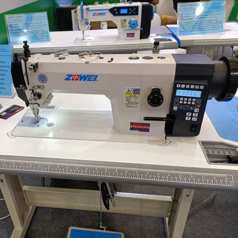 新款批发厚料同步缝纫机电脑直驱同步车DY车皮革针车箱包缝纫机