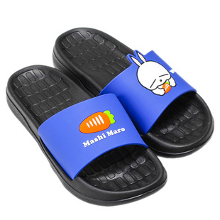 儿童流氓兔夏季防滑软底凉拖鞋可爱卡通室内家居浴室洗澡托鞋