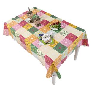 PVC 桌布防水防油防烫免洗家用餐桌布长方形台布塑料桌垫茶几桌布