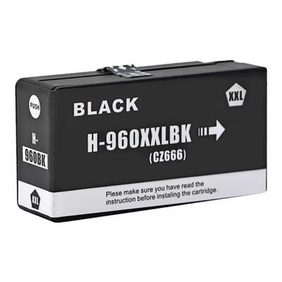 DAT适用HP Officejet Pro 3610 3620墨盒hp960XL CZ665AA墨盒HP Officejet 3610 3620打印机一体机墨盒油墨水