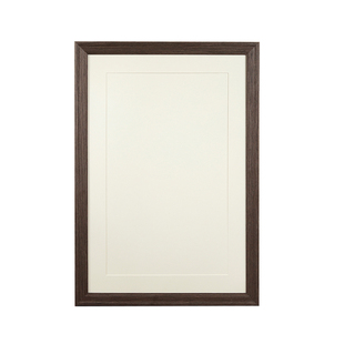 实木画框装裱卡纸相框空框定制尺寸a4A3照片外框拼图框架定制挂墙