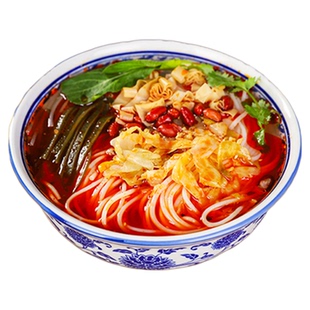 老八米线陕西宝鸡麻辣香辣酸辣泡菜西安砂锅米线速食特产美食袋装