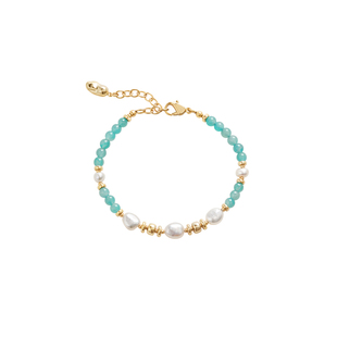 Amber Lollipop天河石手链女巴洛克珍珠手串轻奢小众手饰生日礼物