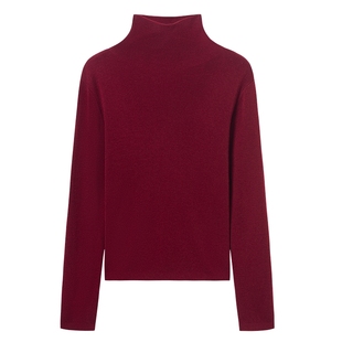 衣香丽影【德国进口扬子纱】打底衫女2025年冬新款羊毛上衣针织衫