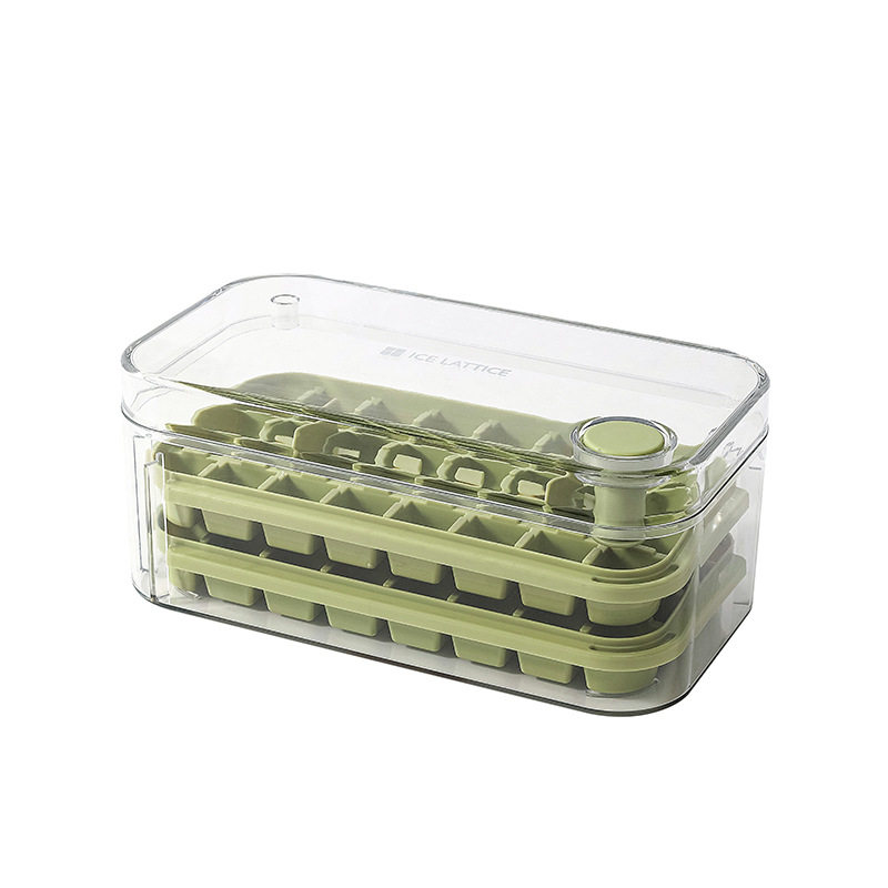 日本冰块模具食品级按压存储冰格