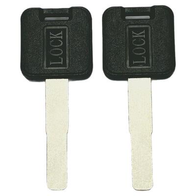 塑柄保险柜钥匙胚平板光板7.0宽