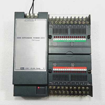 IDEC FA-1 JUNIOR EXPANSION PFJ-PS1DCU POWER SUPPLY UNIT 24VD