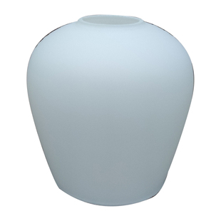 玻璃灯罩灯具配件螺口奶白磨砂四方灯罩餐厅吊灯卧室吸顶灯罩