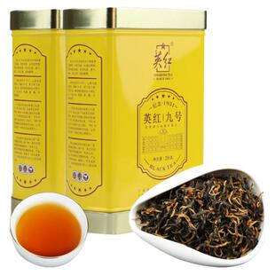 正宗英德红茶英红九号250g罐一级功夫茶广东名特产华侨茶场大叶香