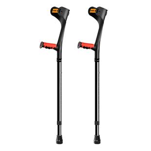 日本乐来福肘拐伸缩手臂式拐杖便携骨折拐杖稳固防滑腋下助行拐杖