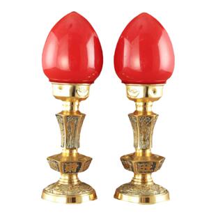 旺财波灯led电蜡烛供佛供财神两用电烛灯佛龛前长明灯家用神台灯