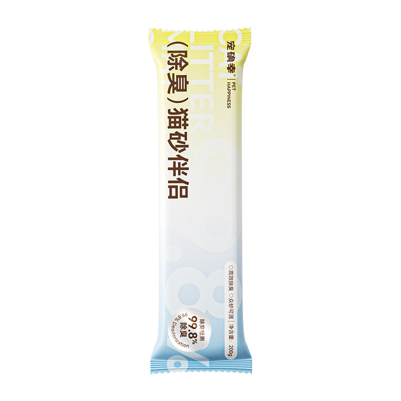宠确幸猫砂伴侣除臭珠净化猫砂杀菌去尿味猫砂盆猫厕所猫砂伴侣
