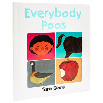各种各样的便便 英文原版 Everybody Poos 五味太郎 Taro Gomi 吴敏兰绘本 亲子生活习惯养成常识小科普 英文版进口原版英语书籍