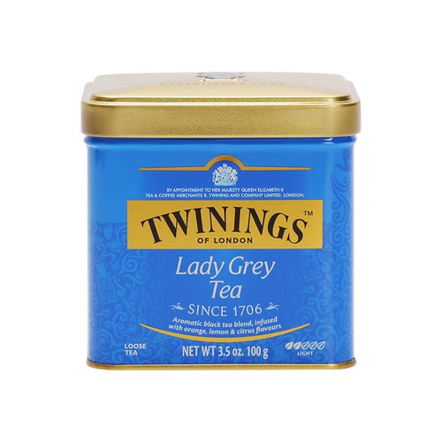 TWININGS川宁英国原装进口仕女伯爵红茶 罐装散茶100g 红茶
