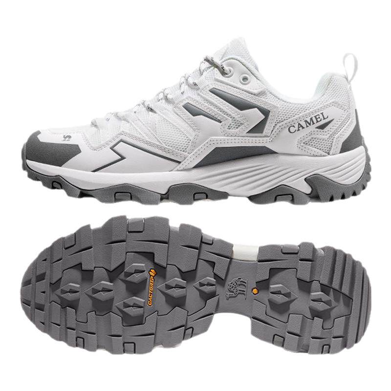 王俊凯同款骆驼昆仑山登山鞋夏透气防滑厚底老爹鞋户外徒步鞋男女