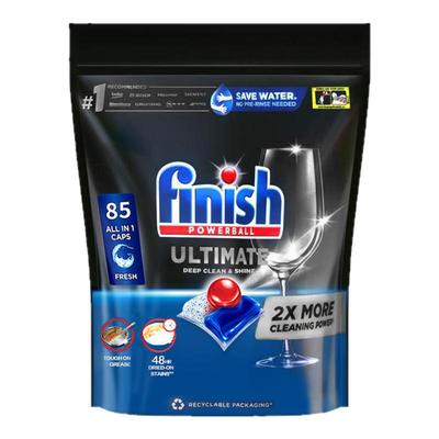 【自营】Finish ultimate 极净洗碗凝珠85颗原味洗碗机专用洗涤剂